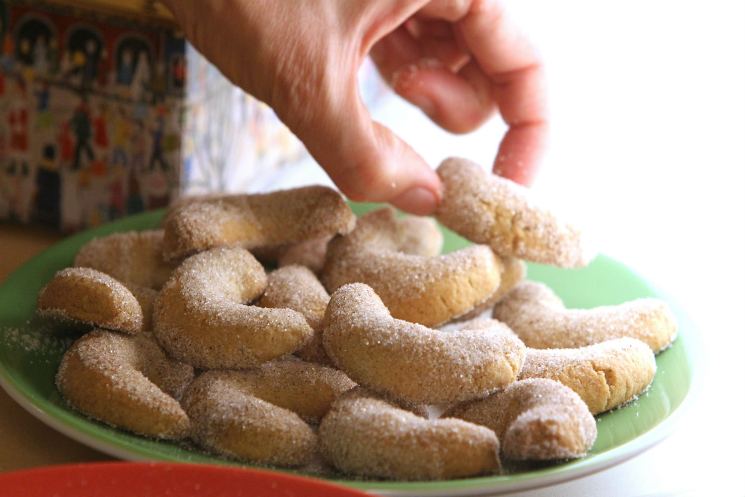 Austrian Cookies Recipe - Gluten Free Vanillekipferl Vanilla Crescent Cookies The Loopy Whisk