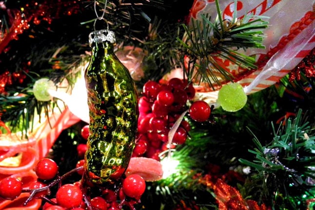 Are Christmas pickle ornaments really a German tradition?