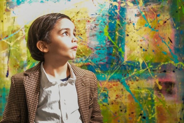 Seven-year-old ‘mini-Picasso’ shakes up German art world