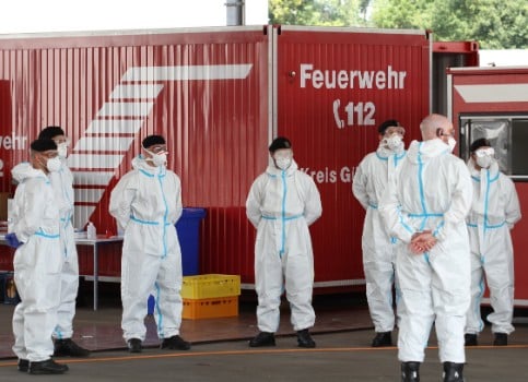NRW leader raises prospect of ‘blanket lockdown’ after slaughterhouse virus outbreak