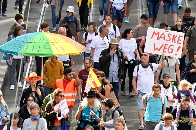 IN PICTURES: Police in Berlin halt anti-coronavirus protest