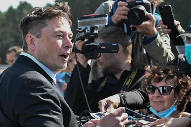 ‘Germany rocks’: Elon Musk makes first visit to Berlin Tesla construction site