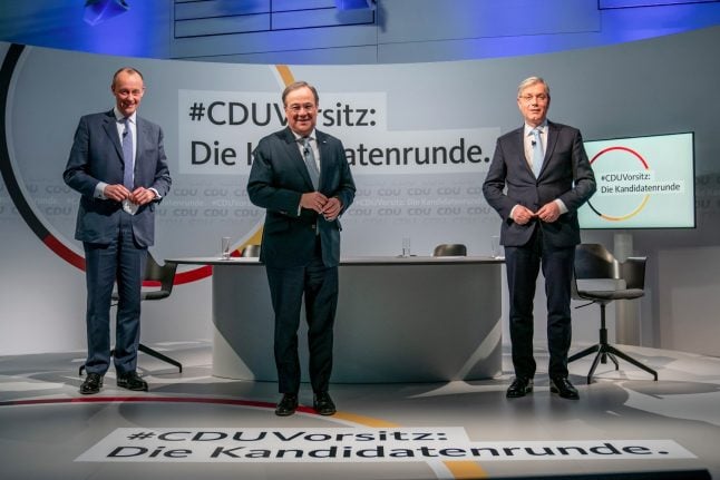 CDU leader vote: Who are the three men vying to succeed Merkel?