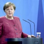 Germany’s Chancellor Merkel warns on anti-Semitism ahead of Gaza protests