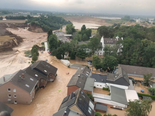 German floods: Several dead after landslide south of Cologne - The Local