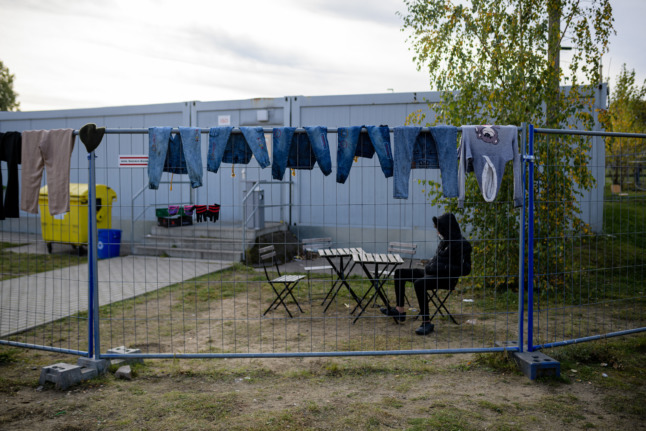 Refugees at the Polish border