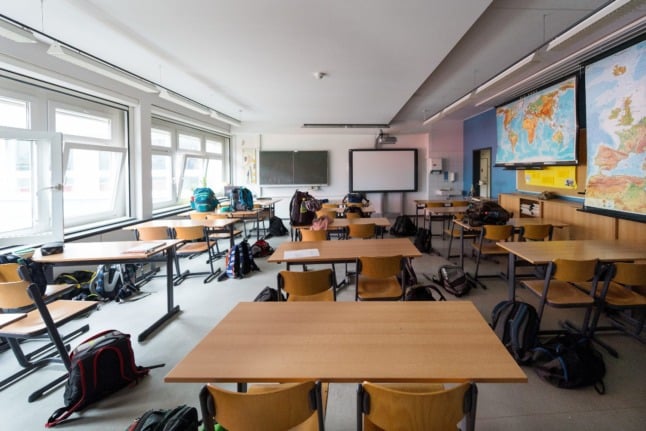 An empty classroom in Hoyerswerda, Saxony. There's a lot to think about when choosing a school for your children.