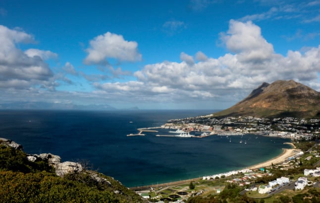 Simon's Town in South Africa