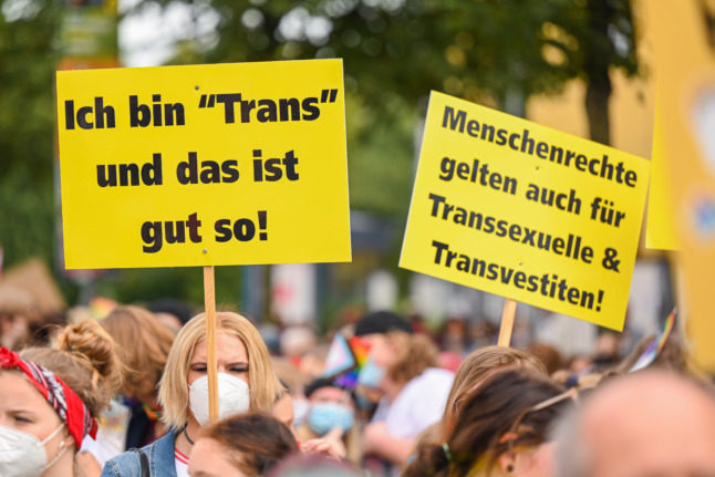 Trans Pride in Germany
