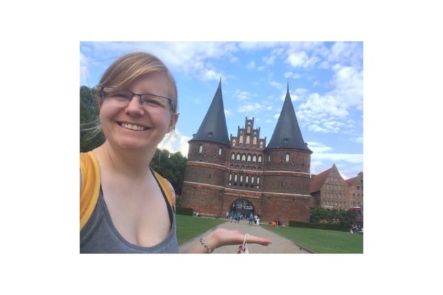Kelly Dawn Fischer, originally from Calgary, visits Lübeck Gate Haus