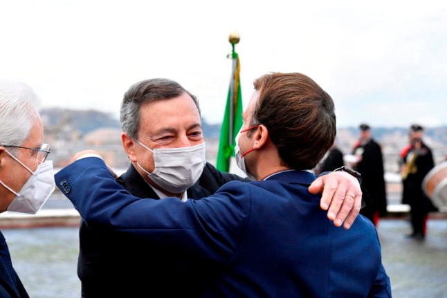 Macron and Draghi