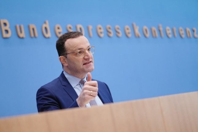 Acting Health Minister Jens Spahn
