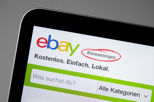 The Ebay Kleinanzeigen app.