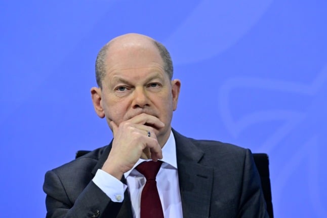 German Chancellor Olaf Scholz after Friday's meeting.